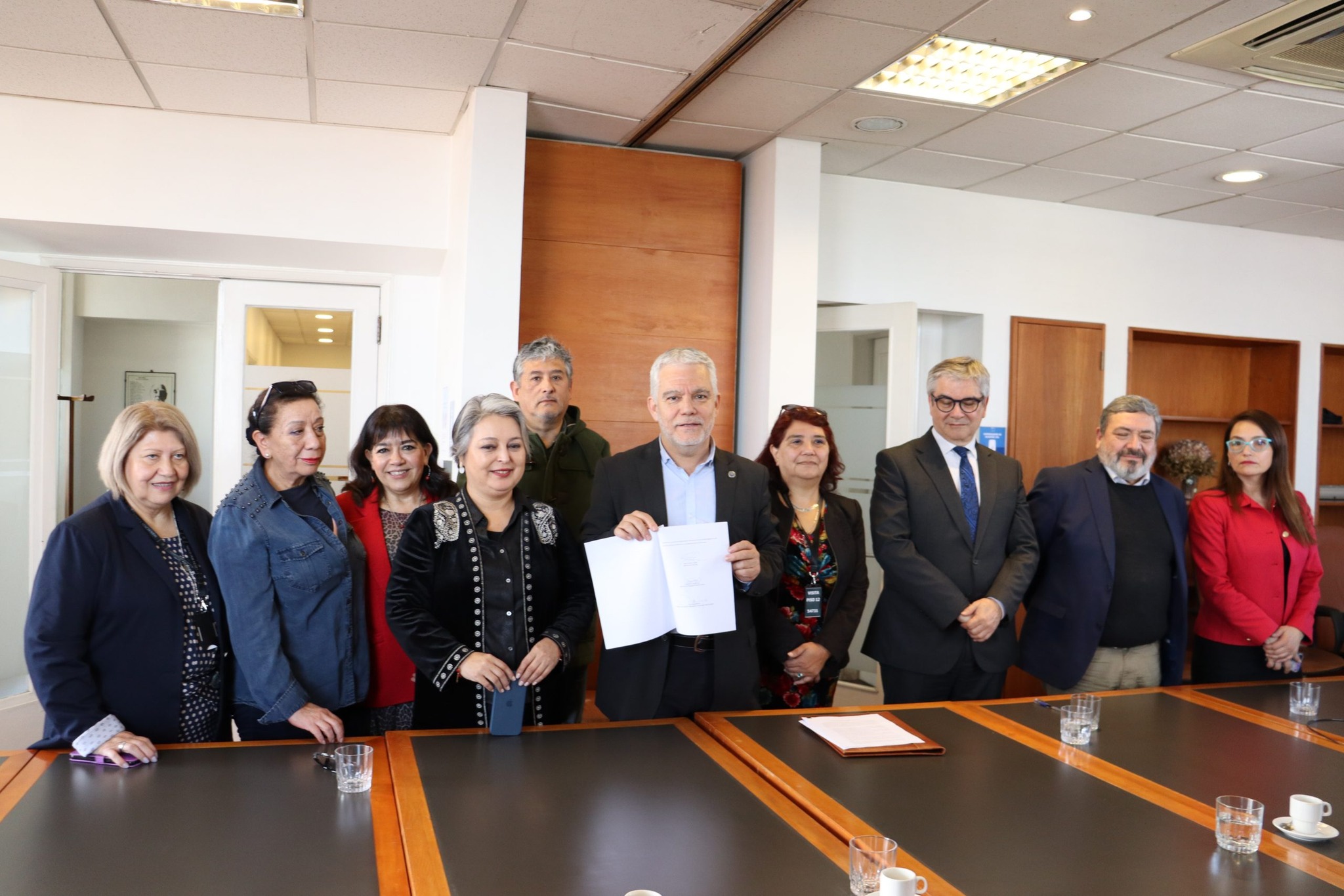 Agrupación Nacional de Empleados Fiscales firma protocolo de acuerdo con el gobierno dando inicio al trabajo de la Mesa Sectorial